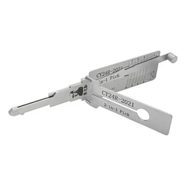 Original Lishi 2-In-1 Pick and Decoder Reverse Anti-Glare CY24